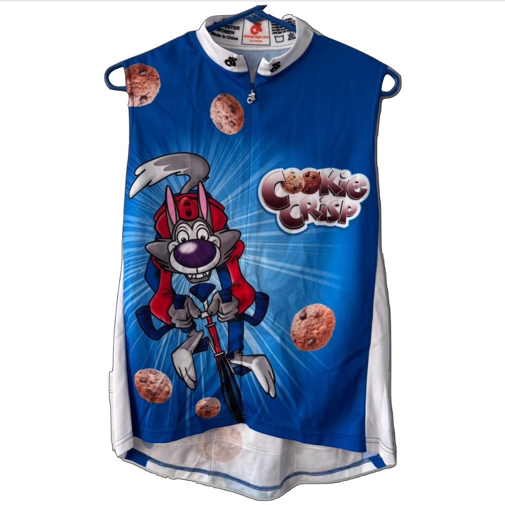 CHAMP-SYS sleeveless cycling jersey . women's XL